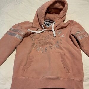 Vintage Superdry athletics track and field Tokyo Japan British design pink